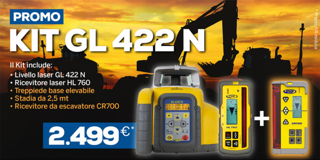 SITECH_Promo_Trimble_Kit GL422N PROMO LASER GK 422 N KIT
